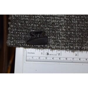 Vintage 1" Cast Metal Clothes Mini "Sad" Flat Iron Black Curio Miniature Barbie